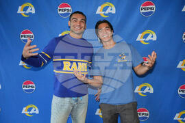 Pepsi x Rams Free Lunch Event at East Los Tacos with Puka Nacua