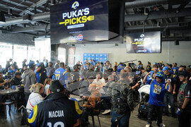Pepsi x Rams Free Lunch Event at East Los Tacos with Puka Nacua