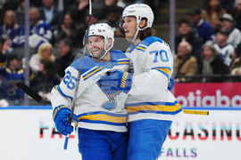 Blues Maple Leafs Hockey