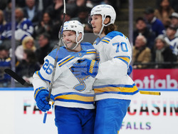 Blues Maple Leafs Hockey