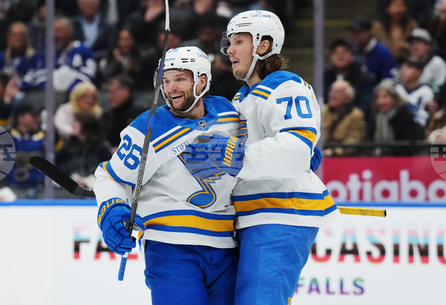 Blues Maple Leafs Hockey