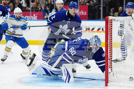 Blues Maple Leafs Hockey