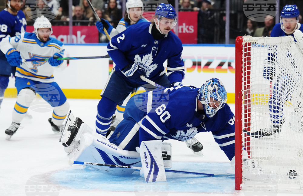 Blues Maple Leafs Hockey