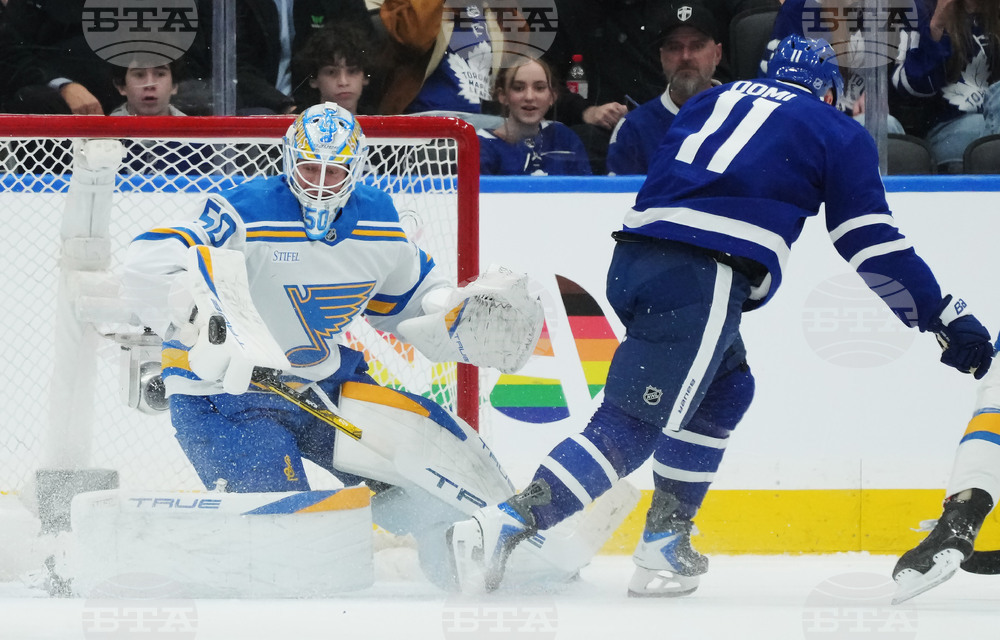 Blues Maple Leafs Hockey