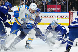 Blues Maple Leafs Hockey