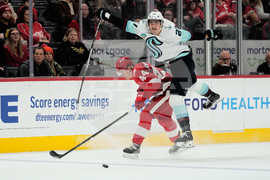 Kraken Red Wings Hockey