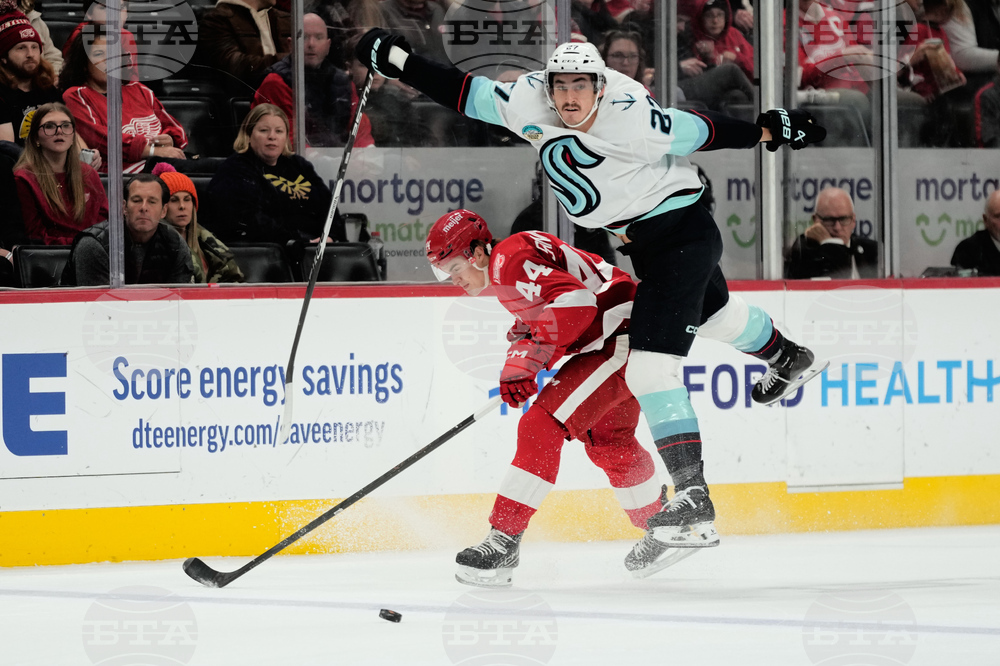 Kraken Red Wings Hockey