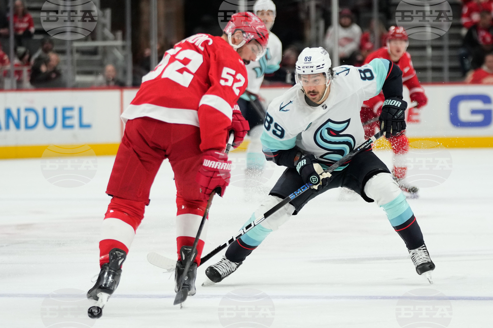 Kraken Red Wings Hockey