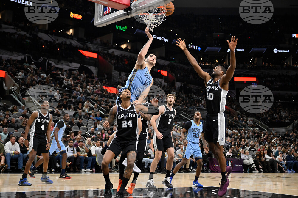 Grizzlies Spurs Basketball