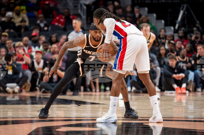 Pistons Hawks Basketball