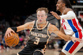 Pistons Hawks Basketball