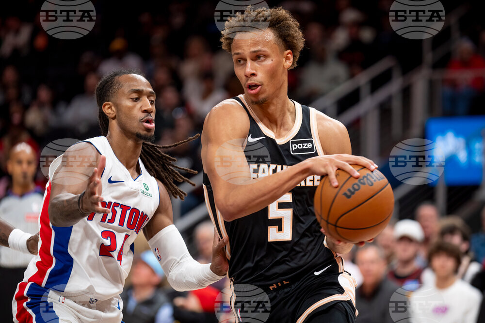 Pistons Hawks Basketball