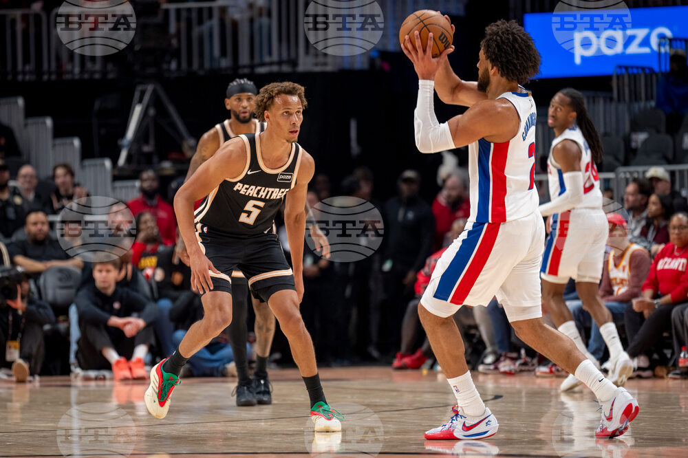 Pistons Hawks Basketball