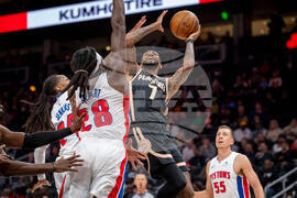 Pistons Hawks Basketball