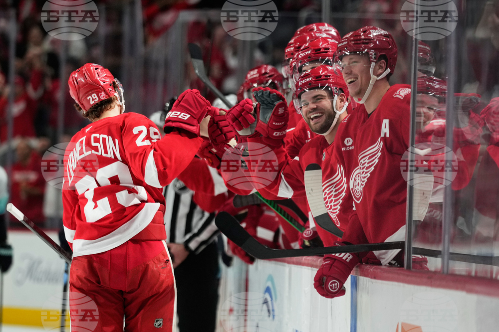 Kraken Red Wings Hockey