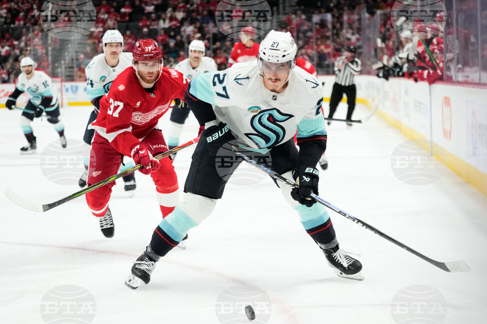 Kraken Red Wings Hockey