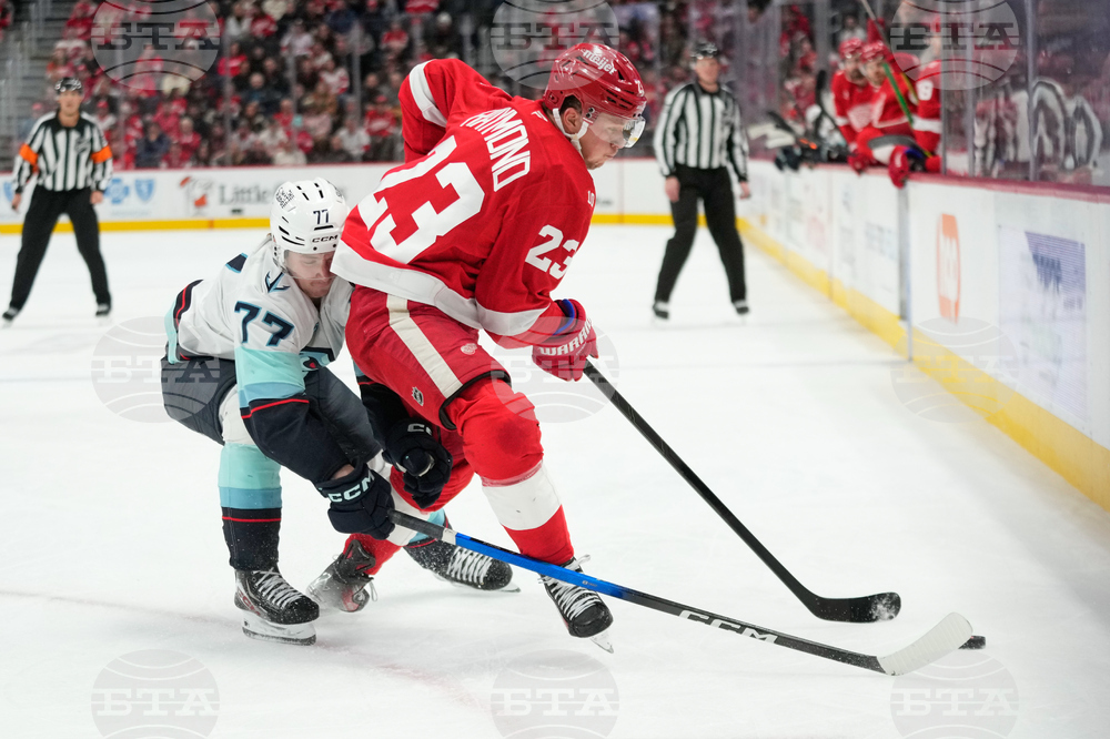 Kraken Red Wings Hockey