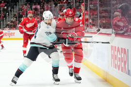 Kraken Red Wings Hockey