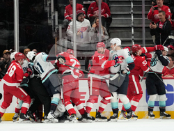 Kraken Red Wings Hockey