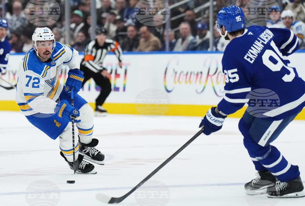 Blues Maple Leafs Hockey