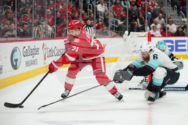 Kraken Red Wings Hockey