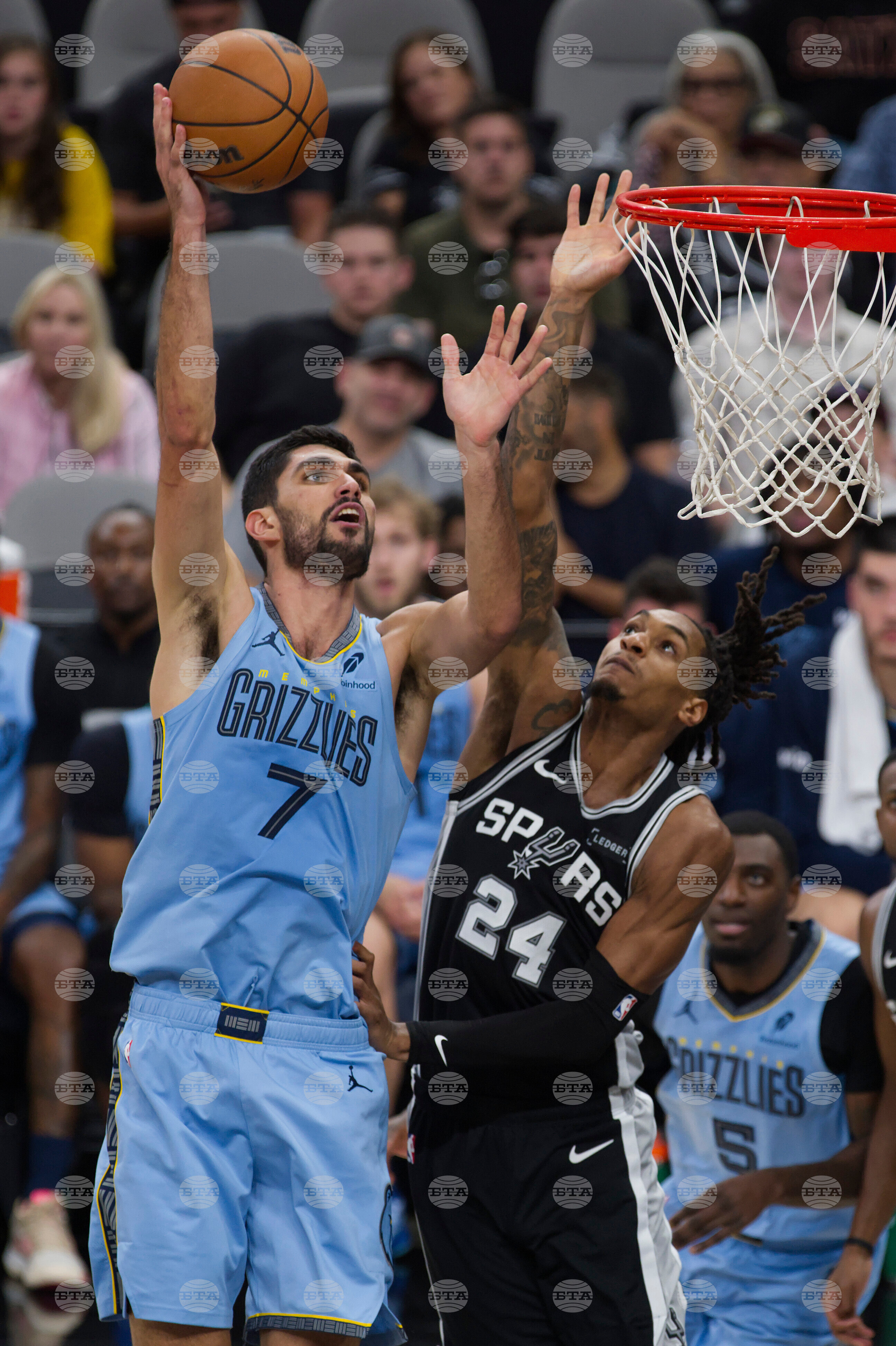 Grizzlies Spurs Basketball