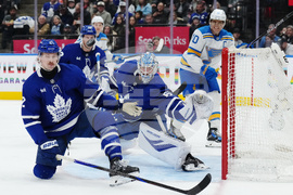 Blues Maple Leafs Hockey