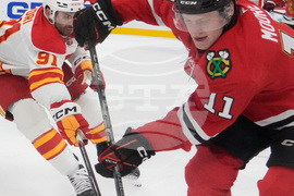 Flames Blackhawks Hockey