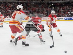 Flames Blackhawks Hockey