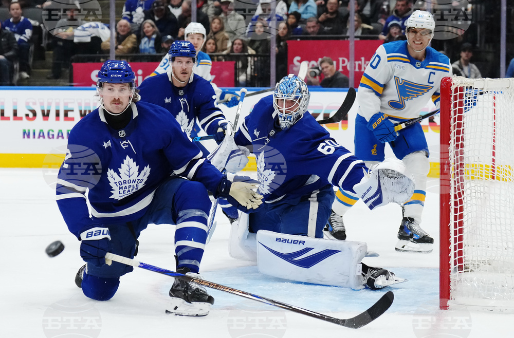 Blues Maple Leafs Hockey