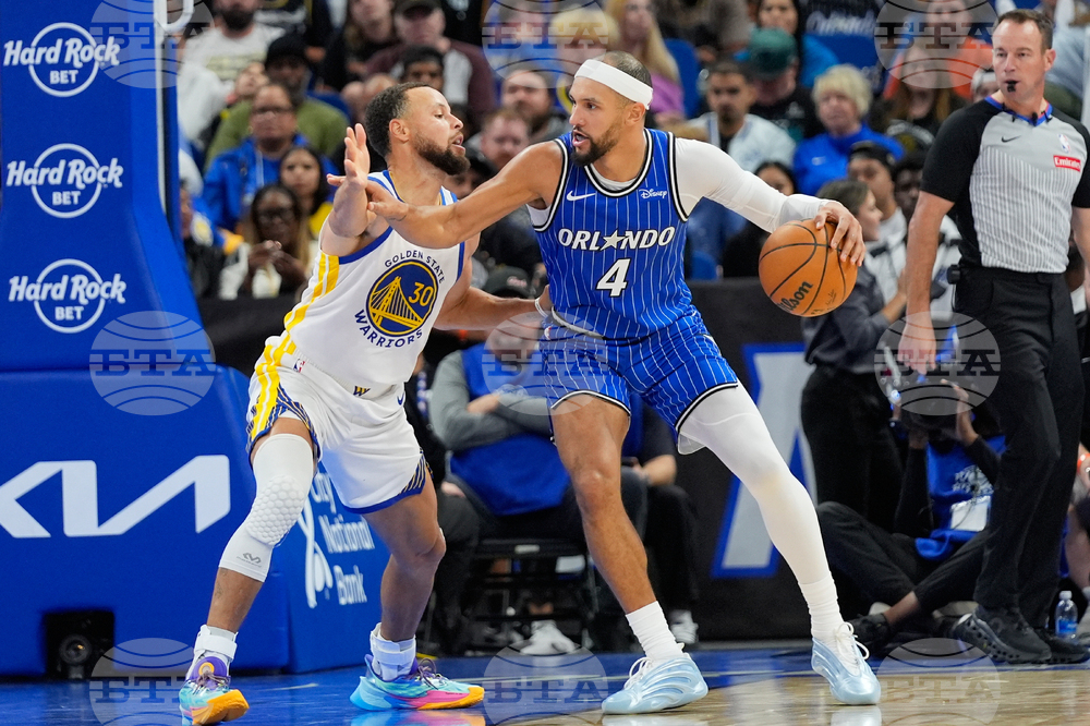 Warriors Magic Basketball