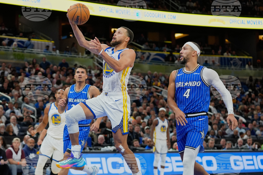 Warriors Magic Basketball