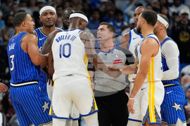 Warriors Magic Basketball