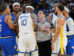 Warriors Magic Basketball