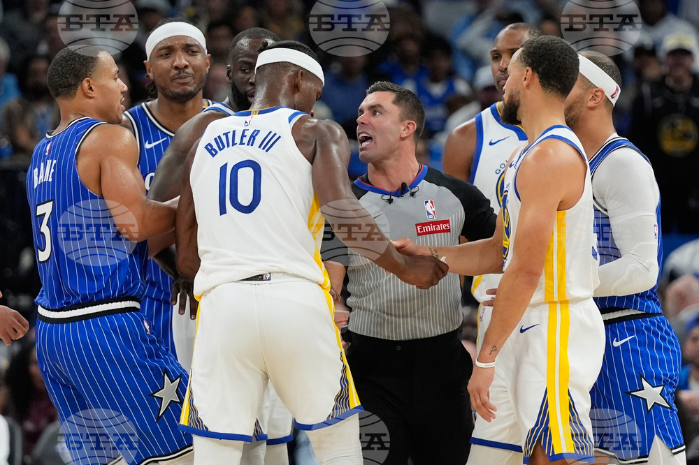 Warriors Magic Basketball