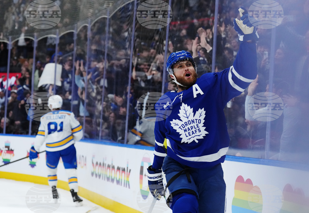 Blues Maple Leafs Hockey