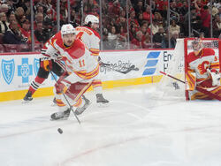 Flames Blackhawks Hockey