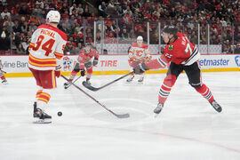 Flames Blackhawks Hockey