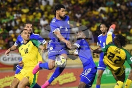 Jamaica Curacao WCup Soccer