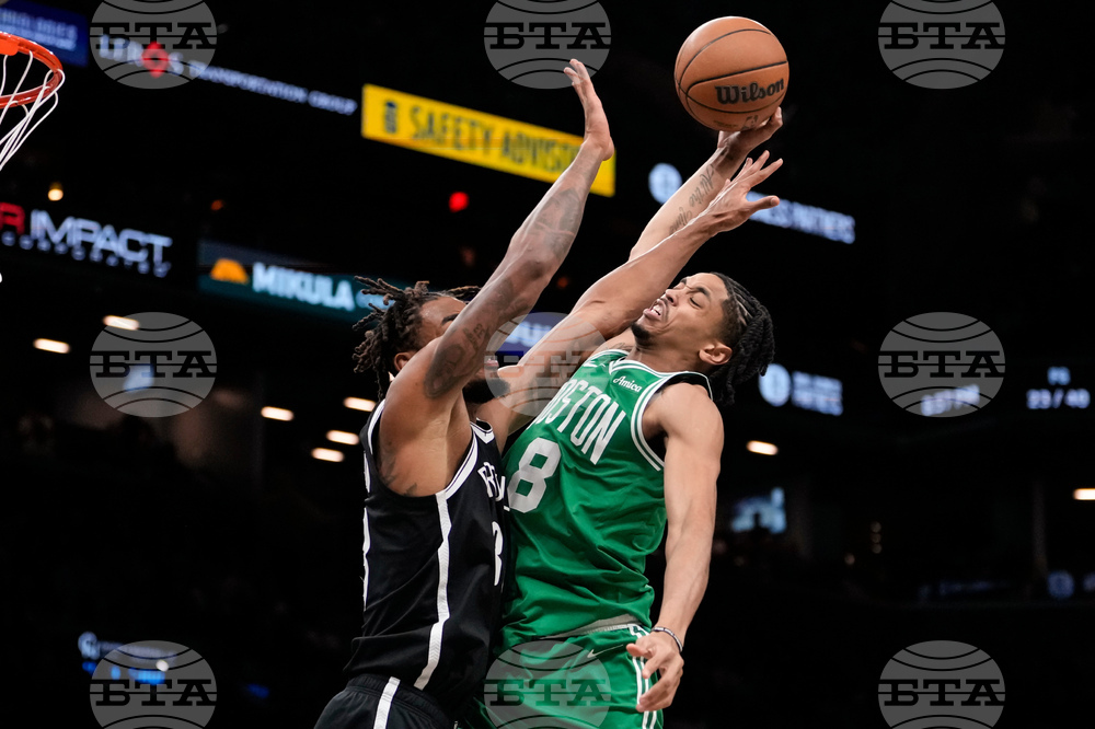 Celtics Nets Basketball
