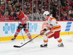 Flames Blackhawks Hockey