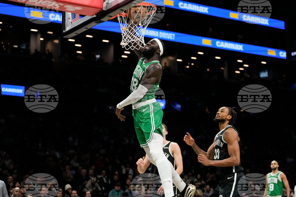 Celtics Nets Basketball