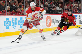 Flames Blackhawks Hockey