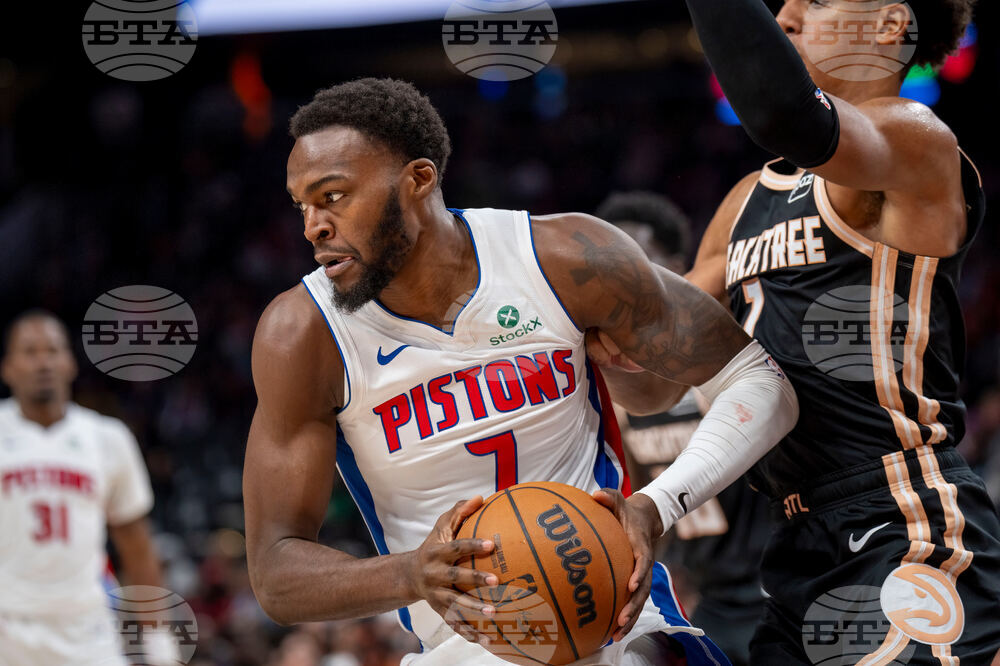 Pistons Hawks Basketball