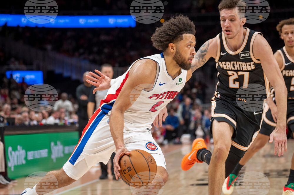 Pistons Hawks Basketball