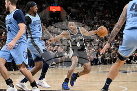 Grizzlies Spurs Basketball