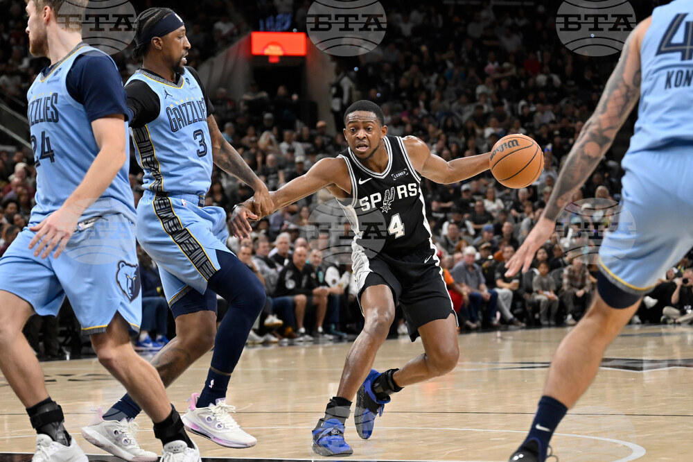 Grizzlies Spurs Basketball