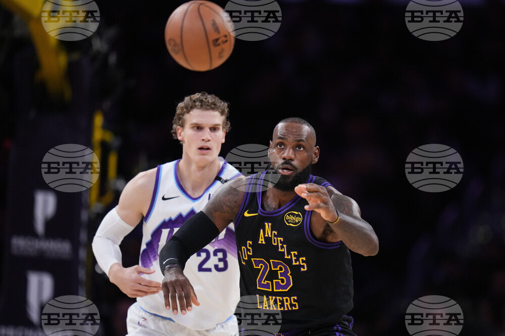 Jazz Lakers Basketball