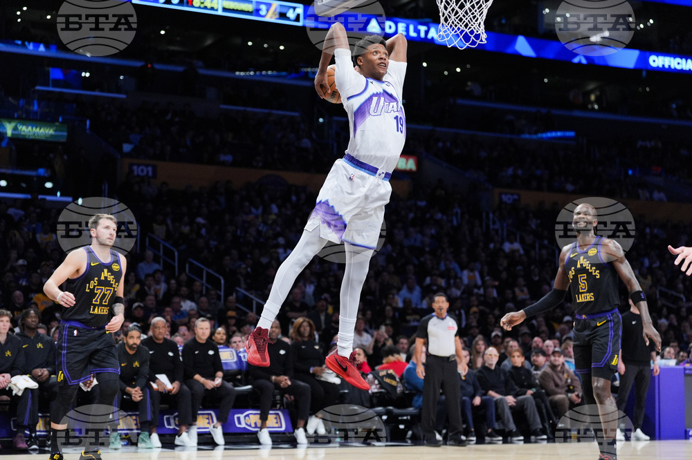 Jazz Lakers Basketball