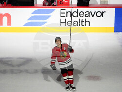 Flames Blackhawks Hockey